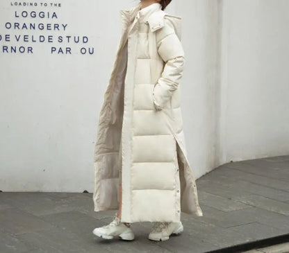 Herbst/Winter Neue Mode Lange Ärmeln Mit Kapuze Zipper Einfarbig Slim Fit Lange Version Jacke Für Frauen, 4 farben.