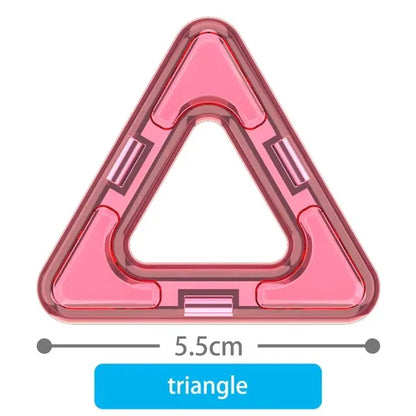 1pcs Big Size Magnetic Designer Magnet Building Blocks Accessories Educational Model Constructor Toys For Children Gifts