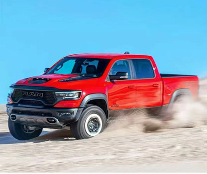 KM Thunder Dodge Tyrannosaurus RAM 1500 Simulation 1/8 Remote Control Electric 4WD Climbing Vehicle Pickup Off road Vehicle.