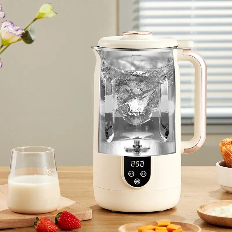 Automatic Soy Milk Machine Multifunctional Juicer Blender Home Wall Breaking Machine Soybean Milk Maker Breakfast Machine 220V.