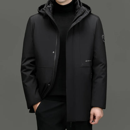Top Grade Brand Casual Fashion Designer Warm Parka Coat Mens 2025 Newest Winter Jacket Quilted Windbreaker  Mens Clothes