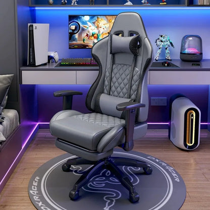 Gaming-Stuhl, Racing-Stil, ergonomischer Computer-Schreibtischstuhl, sitzender Heimcomputer, Gamer-Sofa, Studentenwohnheim, drehbarer Einzelstuhl