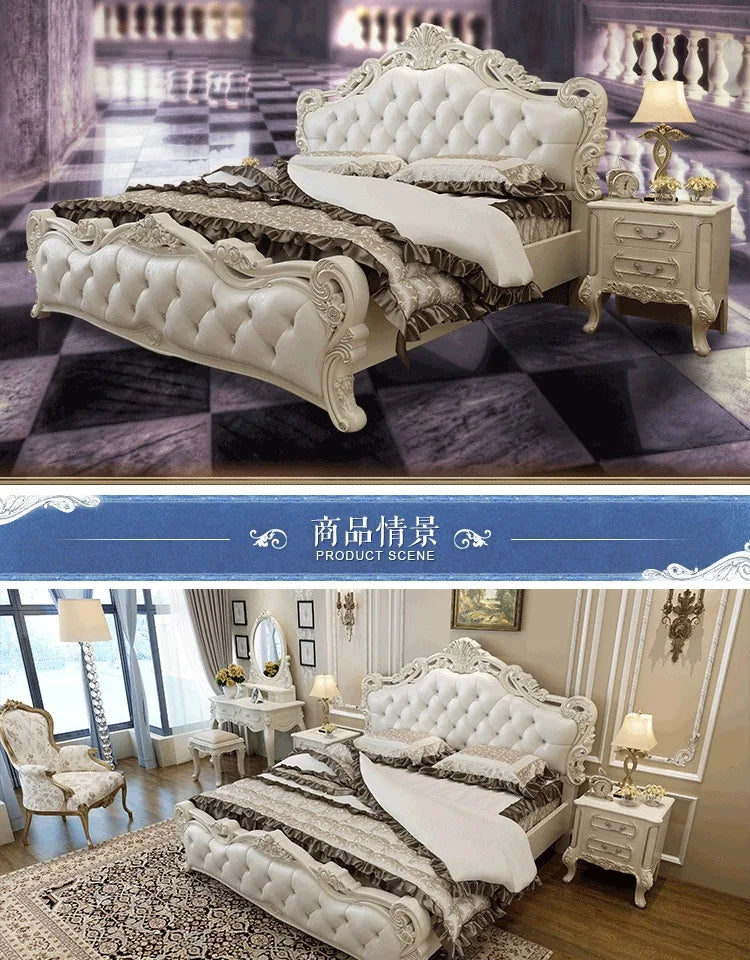 Multifunktionales Doppelbett mit Stauraum, europäisches minimalistisches Camping-Zubehörbett, luxuriöse moderne Camas De Dormitorio-Möbel