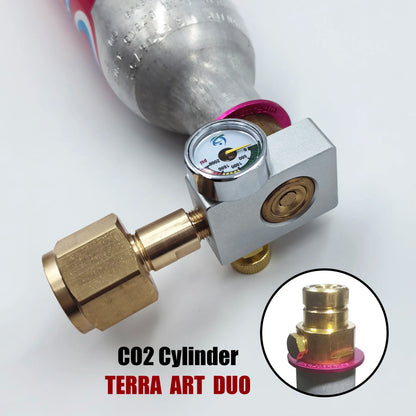 2023 Soda Water CO2 Cylinder Adapter Carbonator Refill Fill Station for CO2 Tank Bottle Filling Replacement.