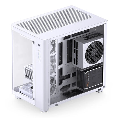 JONSBO TK-3 Desktop Chassis Curved Sea View Room Side Transparent ATX E-sports Case Double 360 Water Cooler Type-c Interface.