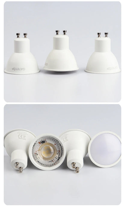 4–20 Stück GU10 LED-Strahlerlampe, dimmbar, warm, kalt, weißes Licht, 120 °   38 °   3000K 4000K 6000K für das Home-Schlafzimmer derec Einbauleuchte.