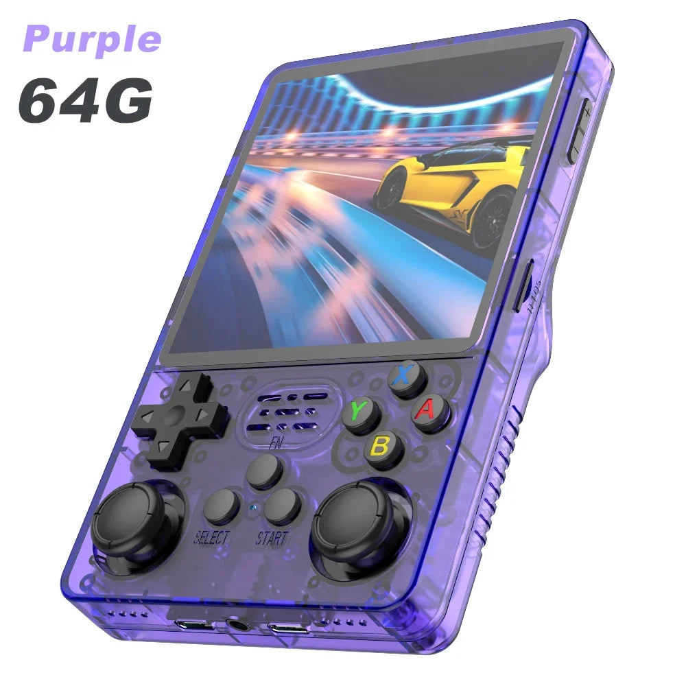 TOP Sale 4"IPS Big Screen R36S Plus Retro Handheld Game Console Linux 64-bit System RK3326 Portable Pocket ARKOS 2.0 R36SPLUS