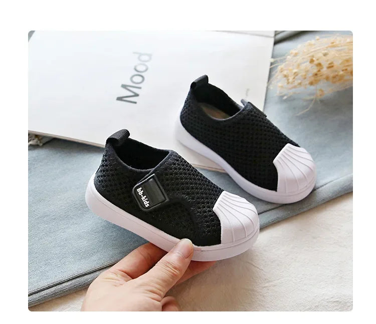 Children Casual Shoes Kids Sneakers for Toddlers Boys Girls Air Mesh Breathable Classic 2025 Spring Autumn Skate Shoes Anti-kick.