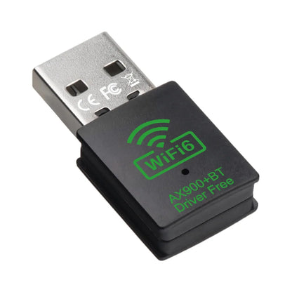 WiFi 6 Wireless Lan Card Driver Free USB Wifi Adapter Dual Band 2.4G/5GHz Wifi Card Bluetooth 5.4 Wifi Antenna For PC Laptop.