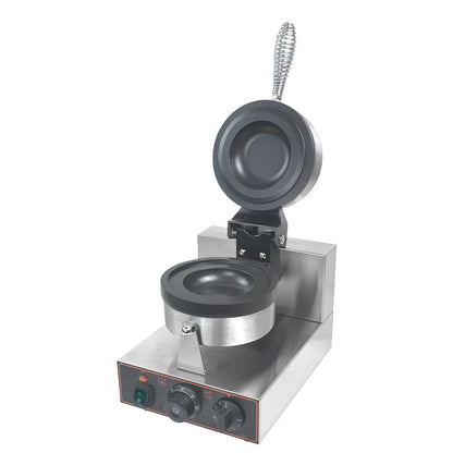 XEOLEO Electric Ice Cream Waffle Machine UFO Burger Maker 1200W Hamburg Gelato Panini Press Machine   Sandwich Press Maker.