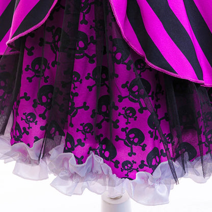 Halloween Mädchen Cosplay Piratenkapitän Kleid Kinder Karneval Event Maskerade Party Festival Kostüm Kinder Performance Bekleidung.