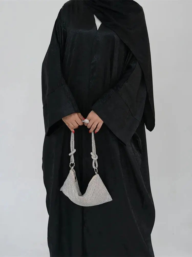 Ramadan Eid Open Dubai Luxury Abaya Damen Modest Kimono Coat 2025 Muslim for Women Islam Clothing Kebaya Robe Femme Musulmane
