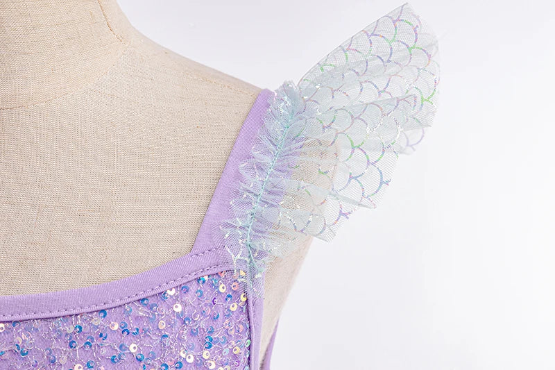 Mädchen elegante Regenbogen Prinzessin Kleid mit Bowknot Flatter Trim Mesh Kleid Tutu Kleid für Party, Performance Tutu Kleid.