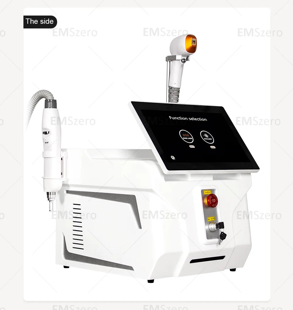 3000W Diode Laser Freezing Point Painless Hair Removal Picosecond Laser 532/1220/1064/755 Tattoo Removal Two In One Machine