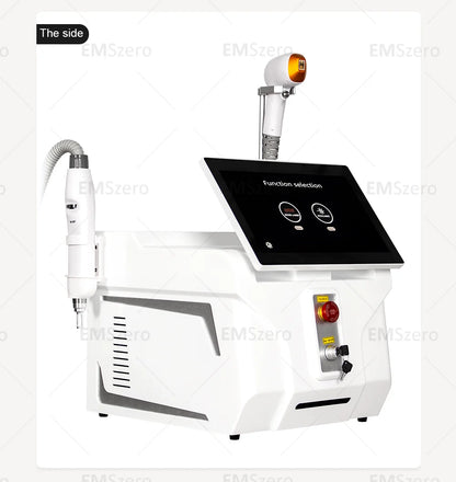 3000W Diode Laser Freezing Point Painless Hair Removal Picosecond Laser 532/1220/1064/755 Tattoo Removal Two In One Machine