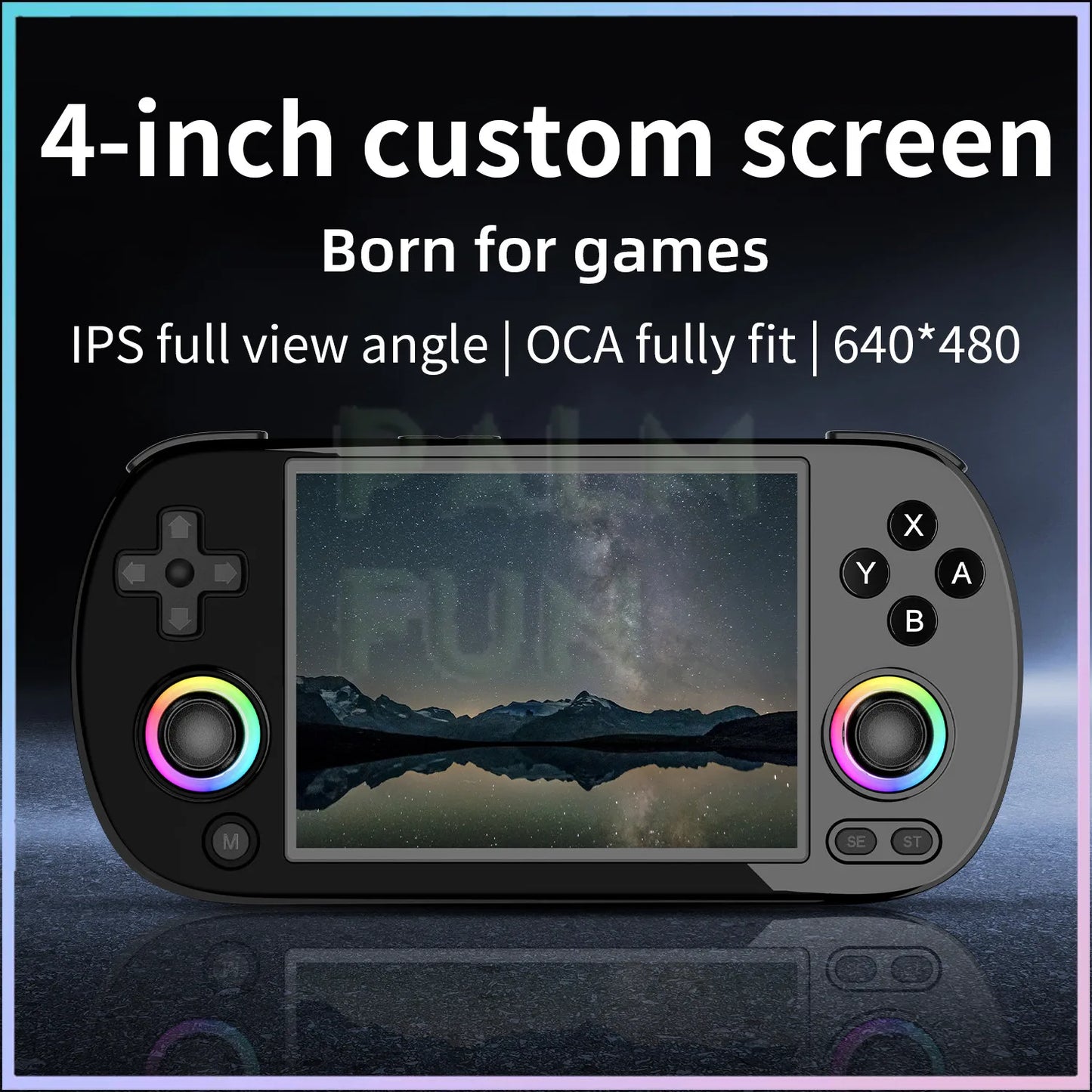 ANBERNIC RG40XX H Retro Handheld Game Console 64Bit 4 Inch IPS Screen Linux 5G WIFI Bluetooth HDMI-TV Output Video Gaming Player.