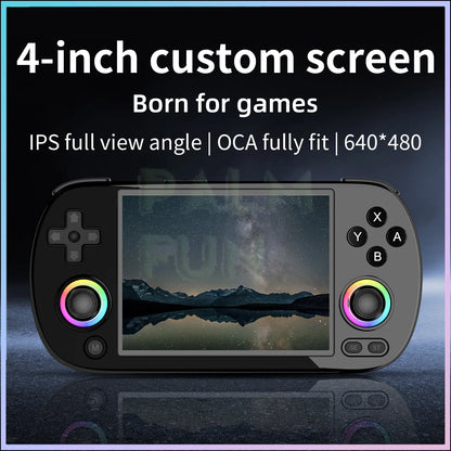 ANBERNIC RG40XX H Retro Handheld Game Console 64Bit 4 Inch IPS Screen Linux 5G WIFI Bluetooth HDMI-TV Output Video Gaming Player.