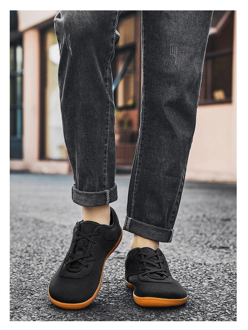 Men Trail Running Shoes Minimalist Barefoot Wide Width Gym Workout Fitness Low Zero Drop Women Sneakers Treadmill Free Athletic