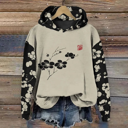 Flower Floral 3D Print Hoodies Women's Fashion Hooded Sweatshirts Streetwear Pullover Y2K Tops Tracksuit Unisex Coat Clothing.