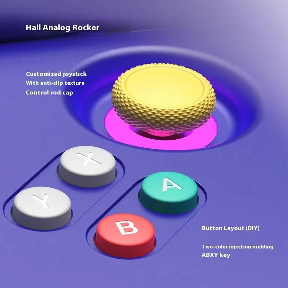 Retroid Pocket Flip2 Retro Handheld Game Console 5.5 Inch Touch AMOLED Screen 1080P SD865 Android 13 Wifi6 Portable Video Player.