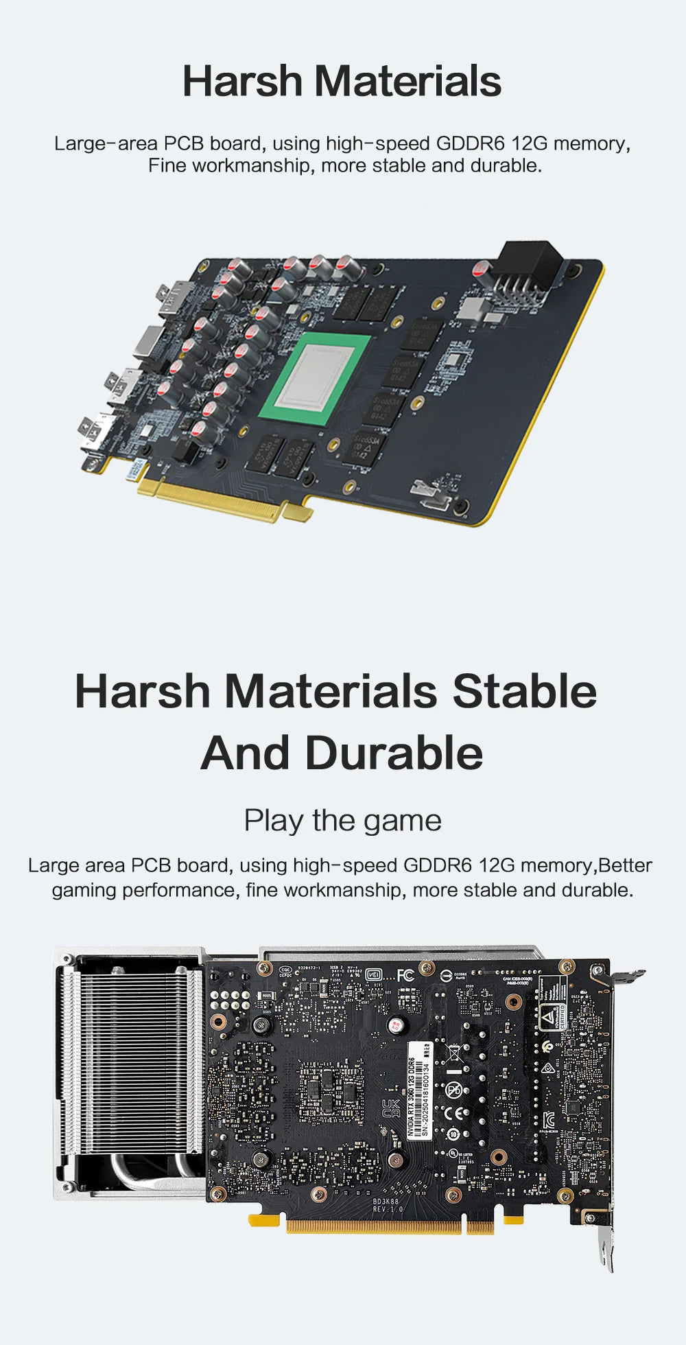 MLLSE RTX 3060 12GB Graphics Card GDDR6 192Bit PCI Express 4.0 ×16 8Pin NVIDIA GPU Rtx 3060 Gaming Video Card Placa De Video.