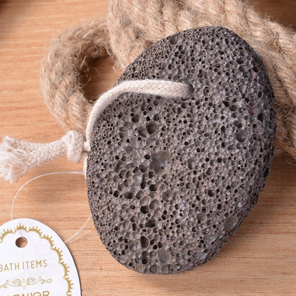 Pumice Stone , Scrubber Stone Pedicure Tools Natural Foot Scrubber for Exfoliation to Clear Callus on Hands Heels and Body.