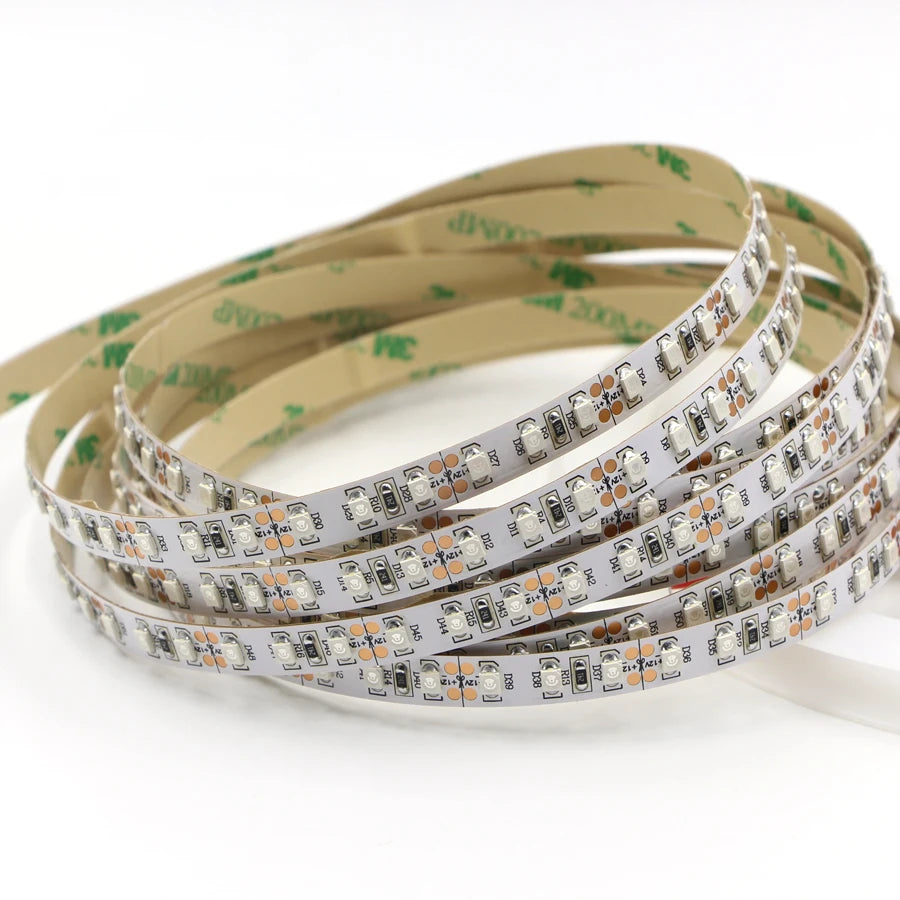 UV LED Strip Light 12/24V 60/120/240LEDS/M Ultraviolet LED Diode Ribbon SMD 2835 Purple Flexible Tape for DJ Fluorescence.