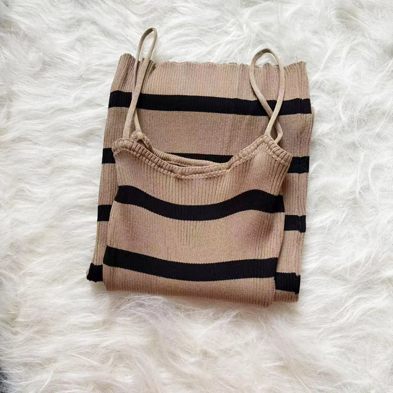 Sommer Streifen Elastische Bodycon Strap Kleid 2024 Sexy Strand Sommerkleid Frauen Beiläufige Dünne Bleistift Vestidos Maxi Langes Kleid.