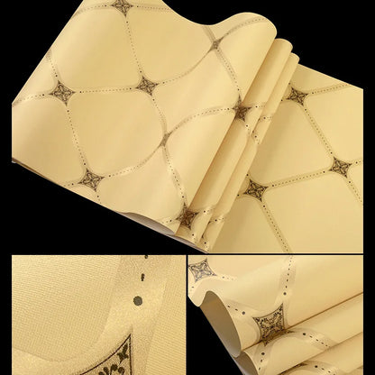 Hirschleder-Samttapete, nordische geometrische Muster, Linien, moderne, minimalistische, vertikale Streifen, Wohnzimmer-TV-Hintergrundtapete