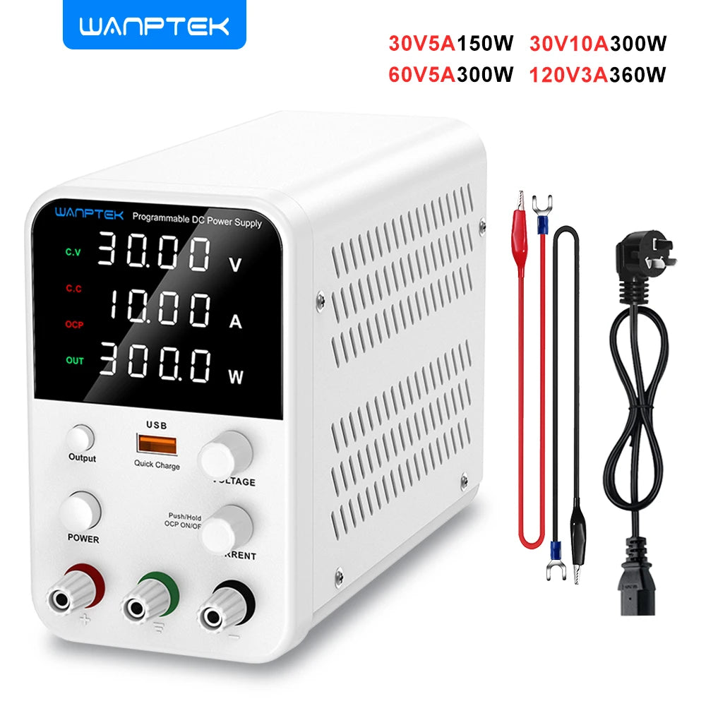 30V 10A 60V 5A DC Lab Power Supply Adjustable DC Power Supply Regulator Switching Power Supply Bench Power Supply 220V/110V.