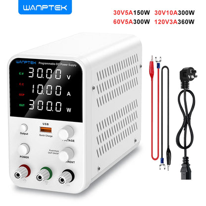 30V 10A 60V 5A DC Lab Power Supply Adjustable DC Power Supply Regulator Switching Power Supply Bench Power Supply 220V/110V.