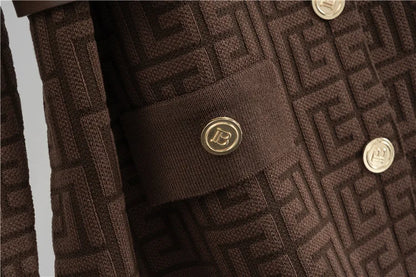 Women Sweater Wide Leg Pant Two Piece Set Muslim Knitted Pullover Casual Knit Outfits Suits Musulman Ensemble Autumn Winter 2025.