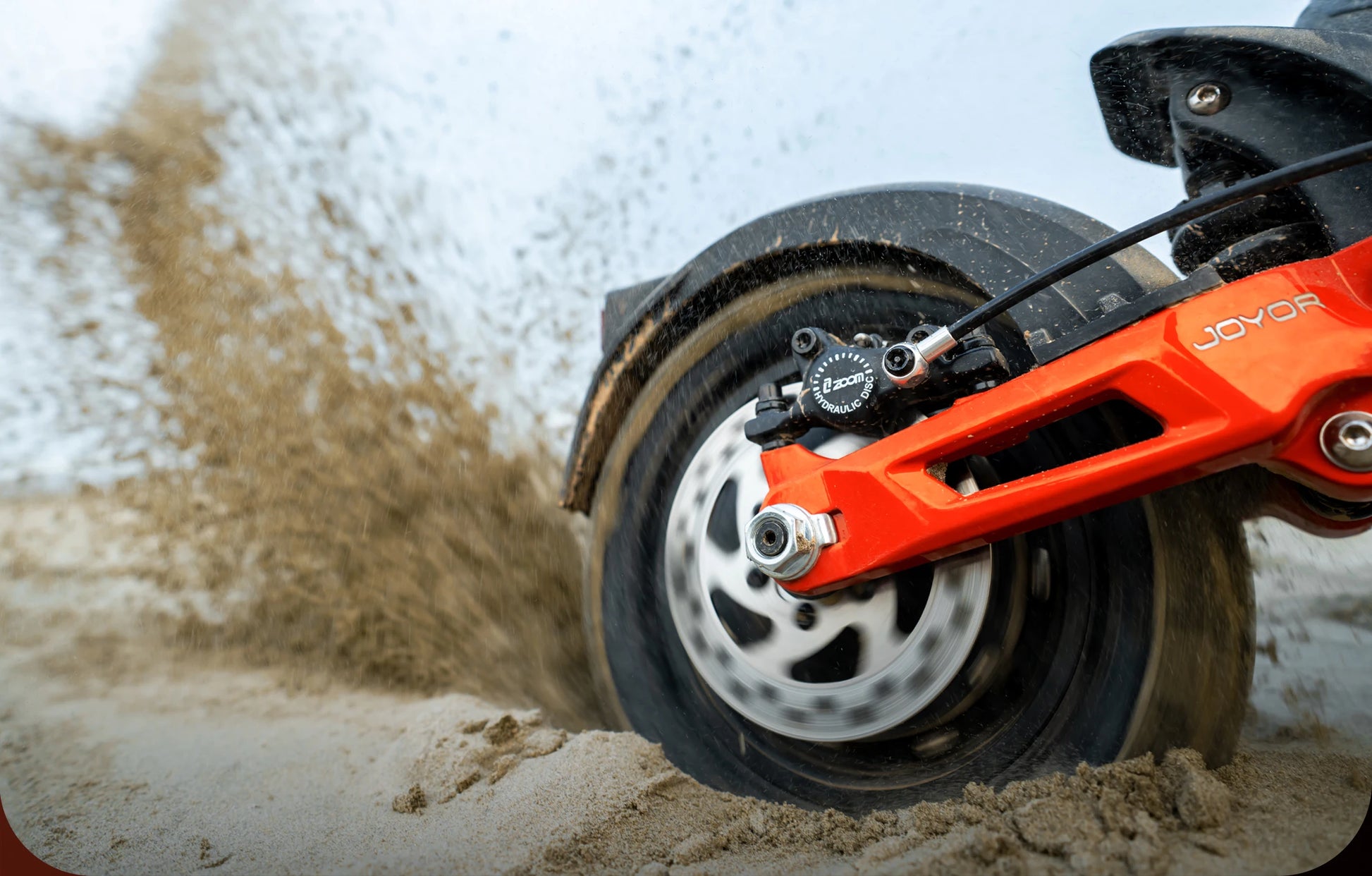 JOYOR T10 Adult Electric Scooter 1000W*2 Motor 60V18AH Battery Off-Road Escooter 10" Off-Road Tire Foldable E-Scooter.