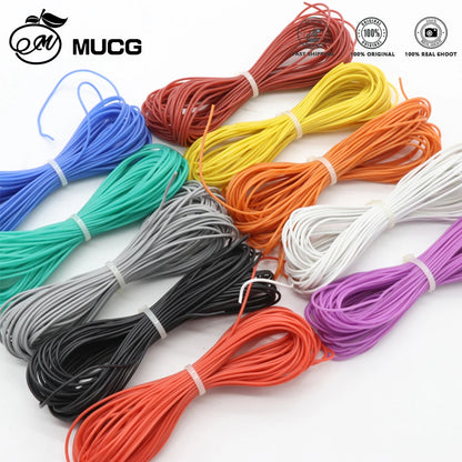 11Colors Heat-resistant Silicone wire Ultra soft Electrical wires Electronic componen cable DC led 18awg 20awg 22awg 24awg 26awg.