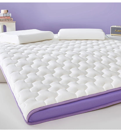 Schwammmatratze, elastisches Kissen, Zuhause, doppelt faltbar, Memory-Schaum, Latex, Tatami-Matte, Studentenwohnheim, Einzel-Schlafmatratzen