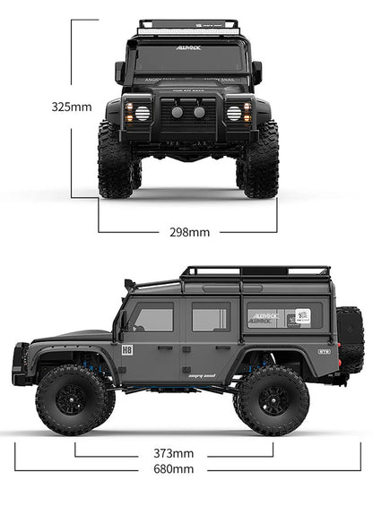 MJX in stock 1:8 Foc Westward H8h Defender Brushless 3s Off-road Differential Lock Remote Control Climbing Model Car Toy Gift