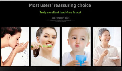 Kitchen Modern Copper Faucet Purification Drinking Water Pull-out Sink Hot and Cold Pure Water Direct Drinking Faucet