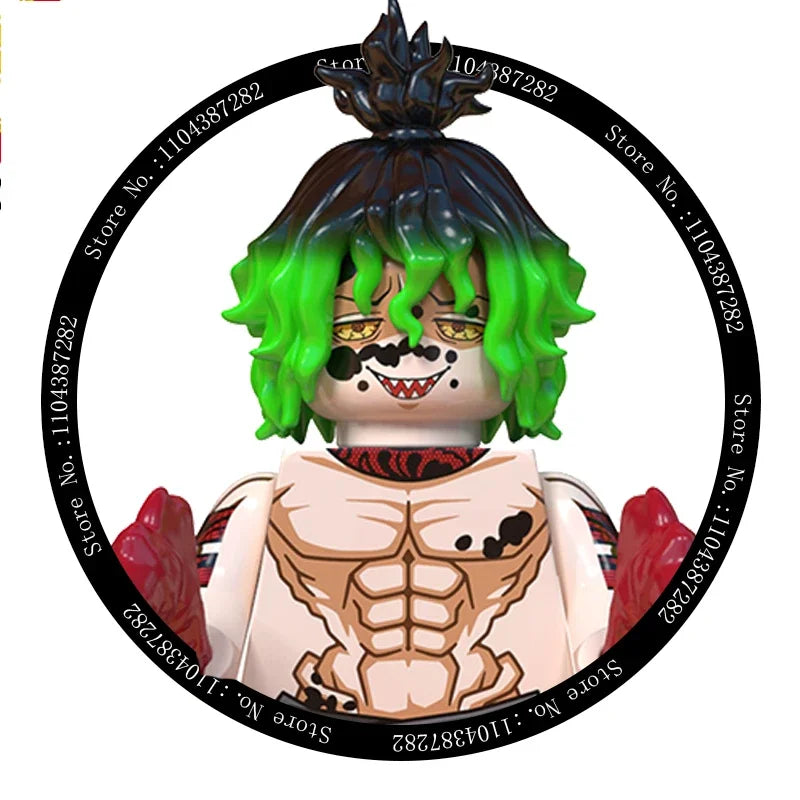 2025 Hot Toys WM6116 WM6138 Demon Slayer Blade Building Blocks Mini Action Figure Accessories Halloween Christmas Gifts for Kids