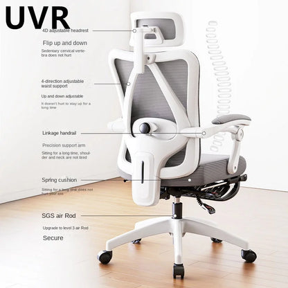 UVR Mesh Bürostuhl Haushalt Sessel verstellbarer Drehs itz ergonomische Rückenlehne Stuhl Mädchen Schlafzimmer Computer Gaming Stuhl
