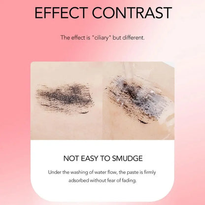 3D Mascara Waterproof Extra Volume Long -lasting Hyper-Curl Lengthening Eyelash Non-smudging Eyelashes Black Mascara Makeup.