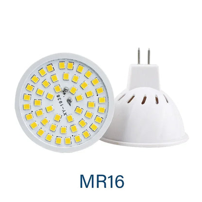 1-10Pcs Led-lampe GU10 MR16 E27 E14 GU5.3 Scheinwerfer Lampada 110V 220V Bombillas Spot Licht ersetzen Halogen Lampe Hause Derection.