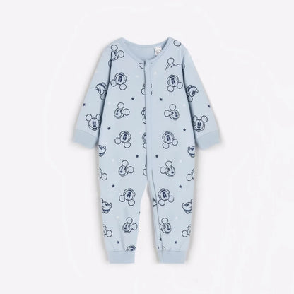 Mickey Mouse Baby Boy Stram pler Baumwolle lange Ärmel Baby Baby Boy Mädchen Overall Baby Mädchen einteilig & Body.