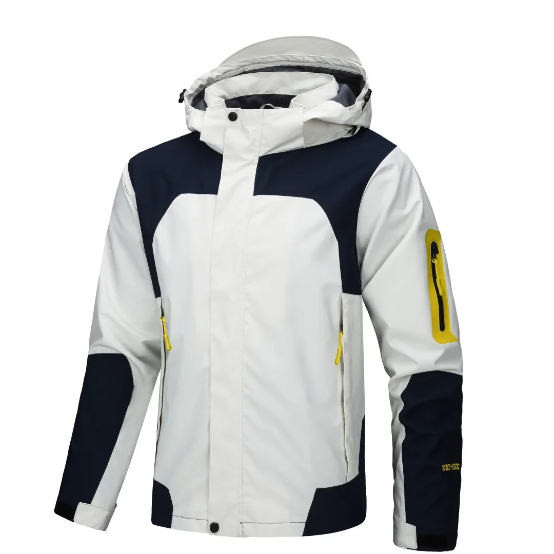 Punching Jacket Men's Jacket Spring and Autumn Outdoor Pilot Hooded Baseball Mountaineering Clothing Jacket Men Women.