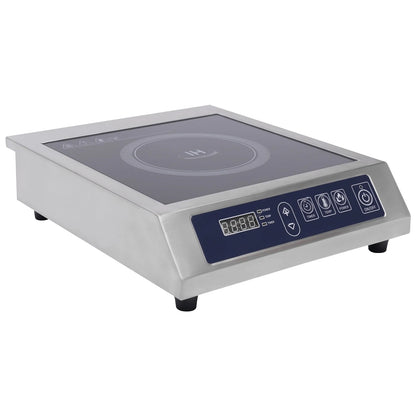 Sweetmile Induction cooking plate 3500 W with Touch Control and black crystal plate 220 V.