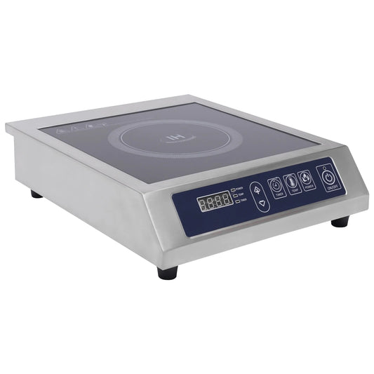 Sweetmile Induction cooking plate 3500 W with Touch Control and black crystal plate 220 V.