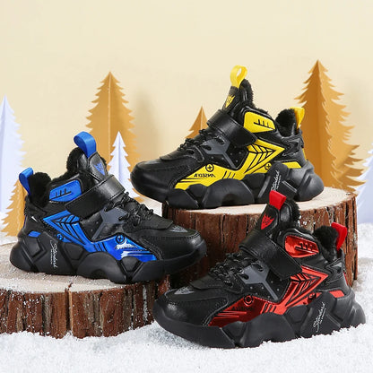 Kids Snow Boots for Boys Girls High Quality Winter Warm Waterproof Children Fashion Sport Shoes Sneakers Girls Snow Boots.