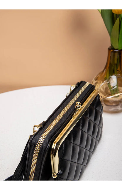 Fashion Women Luxury Leather Single Shoulder Bags Ladies Large Capacity Crossbody Mobile Phone Purse Female Messenger Wallet.
