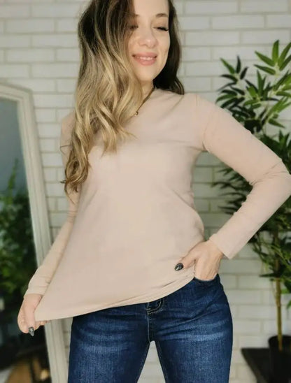 Winter Frauen Pullover T Shirt Frauen Oversize T-Shirt Frau Kleidung Weibliche T Tops Pullover Langarm Rohr Gestrickte T-shirt Top.