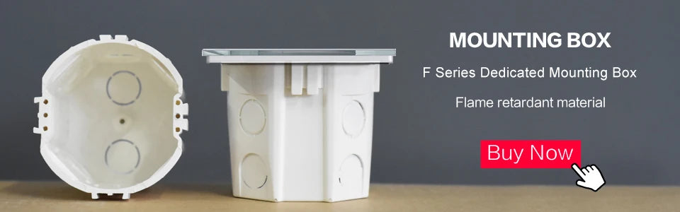 SRAN F6 Serie mehrere Rahmen Weiße Panel aus gehärtetem Glas, EU FR UN-Steckdosen und Schalter Dimmer-Lüfter-Fußlampe Rj45-Modul DIY.