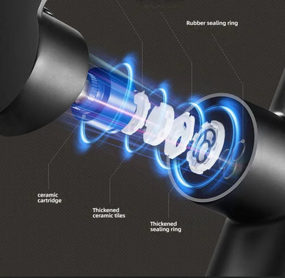 Kitchen Hot and Cold Water Faucets Household Kitchen Sink Splash Proof Sink Tap Deck Mounted Sprayer Taps